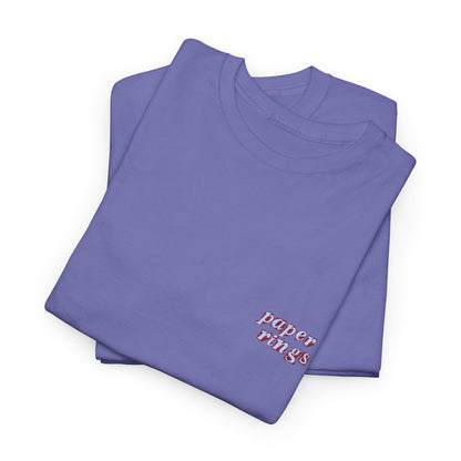 paper rings - Taylor Swift Bright Sleeve Tee