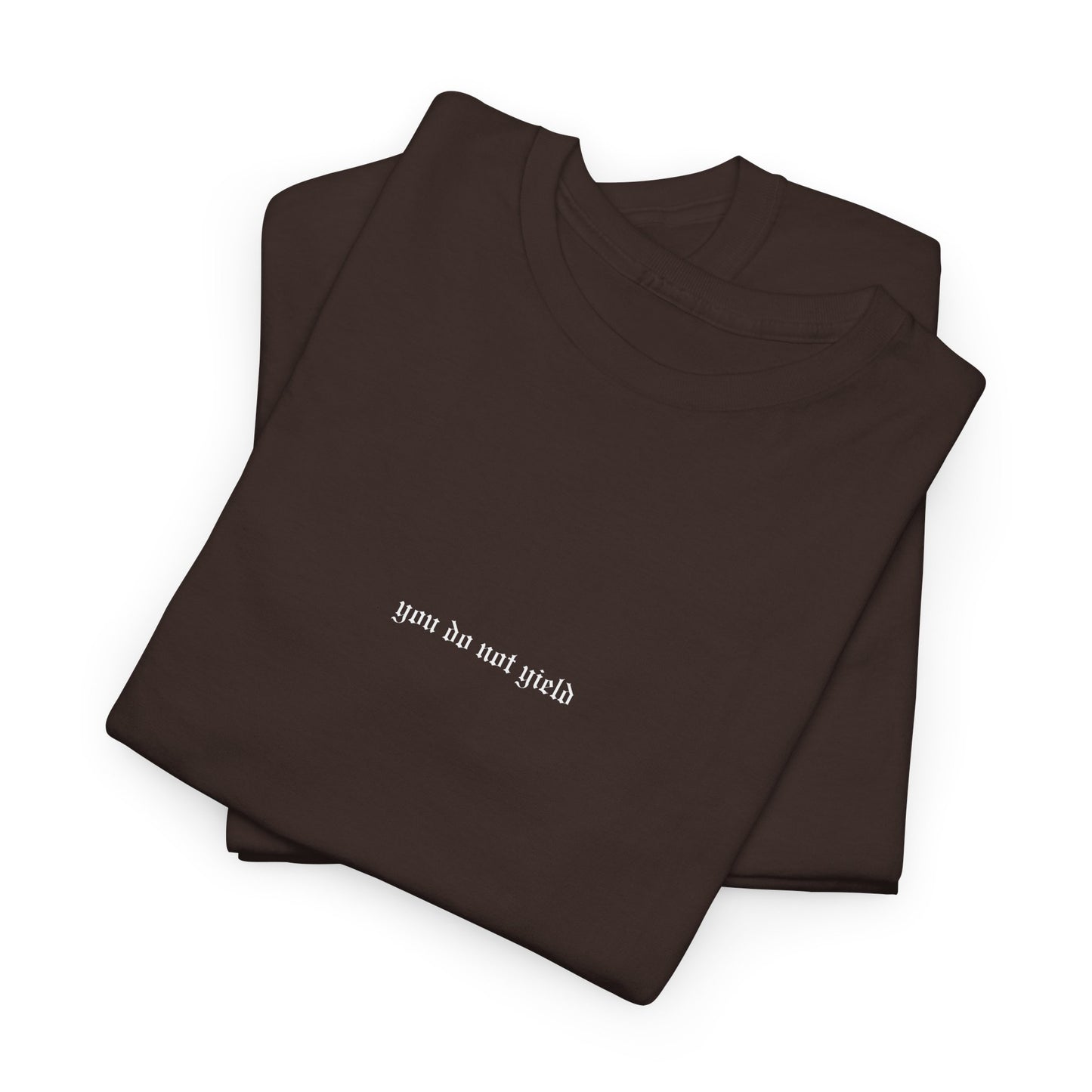 you do not yield - Throne of Glass Dark Sleeve Tee