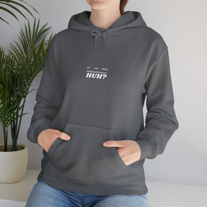 huh? - Dr House Dark Hoodie