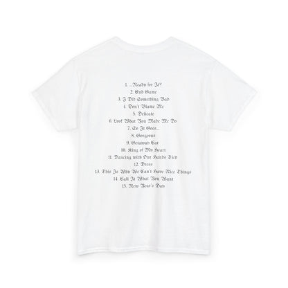 reputation list - Taylor Swift Bright Sleeve Tee